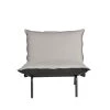 Arcane Fauteuils De Jardin Fauteuil Détente Imperméable Noir Et Blanc -Fauteuils de jardin Soldes Boutique fauteuil detente impermeable noir et blanc