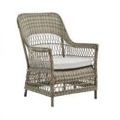 Sika Design Fauteuils De Jardin Fauteuil En Aluminium Et Fibre Synthétique Taupe