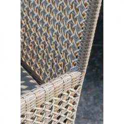 Kok Maison Chaises De Jardin Fauteuil En R�sine Antibes Avec Coussin En Résine Gris -Fauteuils de jardin Soldes Boutique fauteuil en r sine antibes avec coussin en resine gris 2