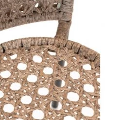 Jardiline Chaises De Jardin Fauteuil En Résine Tressée Façon Cannage Résine Noir -Fauteuils de jardin Soldes Boutique fauteuil en resine tressee facon cannage resine noir 3