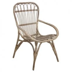 Aubry Gaspard Fauteuils De Jardin Fauteuil En Rotin Gris Maéva -Fauteuils de jardin Soldes Boutique fauteuil en rotin gris maeva 2