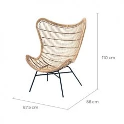 Rendez Vous Déco Fauteuils De Jardin Fauteuil En Rotin Naturel -Fauteuils de jardin Soldes Boutique fauteuil en rotin naturel 2