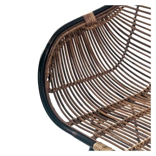 Rendez Vous Déco Fauteuils De Jardin Fauteuil En Rotin Naturel Foncé (lot De 2) 7 Rendez Vous Déco Fauteuils De Jardin Fauteuil En Rotin Naturel Foncé (lot De 2) – Image 5