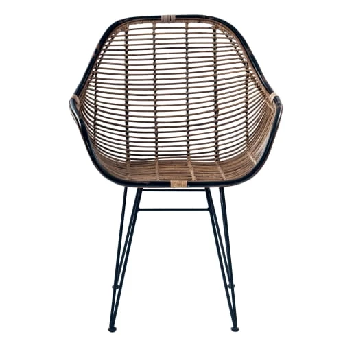 Rendez Vous Déco Fauteuils De Jardin Fauteuil En Rotin Naturel Foncé (lot De 2) 8 Rendez Vous Déco Fauteuils De Jardin Fauteuil En Rotin Naturel Foncé (lot De 2) – Image 6