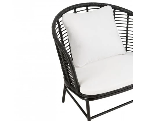 Meubles & Design Fauteuils De Jardin Fauteuil Extérieur Arrondi Avec Coussins Rembourré Beige 8 Meubles & Design Fauteuils De Jardin Fauteuil Extérieur Arrondi Avec Coussins Rembourré Beige – Image 6