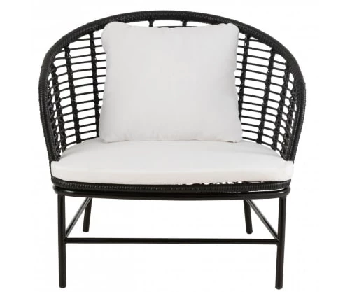 Meubles & Design Fauteuils De Jardin Fauteuil Extérieur Arrondi Avec Coussins Rembourré Beige 3 Meubles & Design Fauteuils De Jardin Fauteuil Extérieur Arrondi Avec Coussins Rembourré Beige