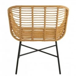 Meubles & Design Fauteuils De Jardin Fauteuil Extérieur Effet Rotin -Fauteuils de jardin Soldes Boutique fauteuil exterieur effet rotin 3