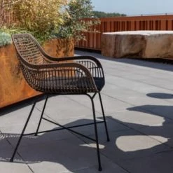 Dutchbone Fauteuils De Jardin Fauteuil Extérieur En Rotin Synthétique -Fauteuils de jardin Soldes Boutique fauteuil exterieur en rotin synthetique 2