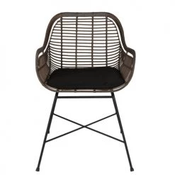 Dutchbone Fauteuils De Jardin Fauteuil Extérieur En Rotin Synthétique -Fauteuils de jardin Soldes Boutique fauteuil exterieur en rotin synthetique 4