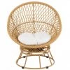 Meubles & Design Fauteuils De Jardin Fauteuil Extérieur Rotin Avec Pied Rond Et Coussin Beige 2 Meubles & Design Fauteuils De Jardin Fauteuil Extérieur Rotin Avec Pied Rond Et Coussin Beige -Fauteuils de jardin Soldes Boutique fauteuil exterieur rotin avec pied rond et coussin beige