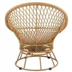 Meubles & Design Fauteuils De Jardin Fauteuil Extérieur Rotin Avec Pied Rond Et Coussin Beige 13 Meubles & Design Fauteuils De Jardin Fauteuil Extérieur Rotin Avec Pied Rond Et Coussin Beige -Fauteuils de jardin Soldes Boutique fauteuil exterieur rotin avec pied rond et coussin beige 5