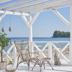 Sika Design Fauteuils De Jardin Fauteuil Haut Dossier En Alu Et Fibre Synthétique Moccaccino -Fauteuils de jardin Soldes Boutique fauteuil haut dossier en alu et fibre synthetique moccaccino 1