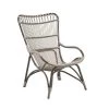 Sika Design Fauteuils De Jardin Fauteuil Haut Dossier En Alu Et Fibre Synthétique Moccaccino -Fauteuils de jardin Soldes Boutique fauteuil haut dossier en alu et fibre synthetique moccaccino
