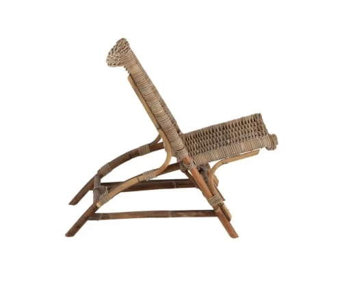 Meubles & Design Fauteuils De Jardin Fauteuil Lounge De Jardin En Rotin Tréssé 5 Meubles & Design Fauteuils De Jardin Fauteuil Lounge De Jardin En Rotin Tréssé – Image 3