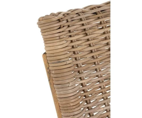 Meubles & Design Fauteuils De Jardin Fauteuil Lounge De Jardin En Rotin Tréssé 8 Meubles & Design Fauteuils De Jardin Fauteuil Lounge De Jardin En Rotin Tréssé – Image 6