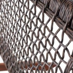 Woood Fauteuils De Jardin Fauteuil Pliable D'extérieur Bois Foncé Avec Repose Pied -Fauteuils de jardin Soldes Boutique fauteuil pliable d exterieur bois fonce avec repose pied 3