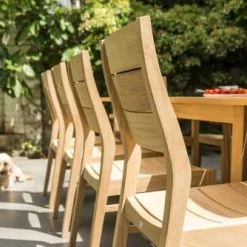 Alexander Rose Fauteuils De Jardin Fauteuil Repas Empilable Dossier Haut En Bois Jaune -Fauteuils de jardin Soldes Boutique fauteuil repas empilable dossier haut en bois jaune 3