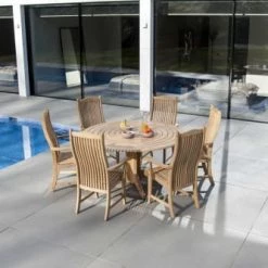 Alexander Rose Fauteuils De Jardin Fauteuil Repas En Bois Clair -Fauteuils de jardin Soldes Boutique fauteuil repas en bois clair 4