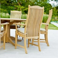 Alexander Rose Fauteuils De Jardin Fauteuil Repas En Bois Clair -Fauteuils de jardin Soldes Boutique fauteuil repas en bois clair 5