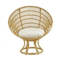 Sika Design Fauteuils De Jardin Fauteuil Rond En Aluminium Et Fibre Synthétique Aspect Rotin -Fauteuils de jardin Soldes Boutique fauteuil rond en aluminium et fibre synthetique aspect rotin 4