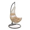 Bizzotto Fauteuils De Jardin Fauteuil Suspendu Extérieur Sur Pied En Fibre Synthétique Beige -Fauteuils de jardin Soldes Boutique fauteuil suspendu exterieur sur pied en fibre synthetique beige