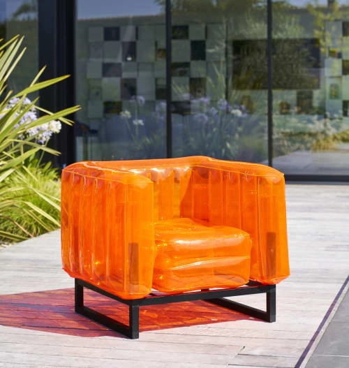 Mojow Fauteuils De Jardin Fauteuil Tpu Transparent Cadre En Bois 8 Mojow Fauteuils De Jardin Fauteuil Tpu Transparent Cadre En Bois – Image 6