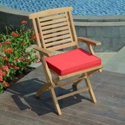 TECK’Attitude Fauteuils De Jardin Pliants En Teck (lot De 2) 9 TECK’Attitude Fauteuils De Jardin Pliants En Teck (lot De 2) -Fauteuils de jardin Soldes Boutique fauteuils de jardin pliants en teck lot de 2 2