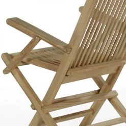 TECK’Attitude Fauteuils De Jardin Pliants En Teck (lot De 2) 10 TECK’Attitude Fauteuils De Jardin Pliants En Teck (lot De 2) -Fauteuils de jardin Soldes Boutique fauteuils de jardin pliants en teck lot de 2 8