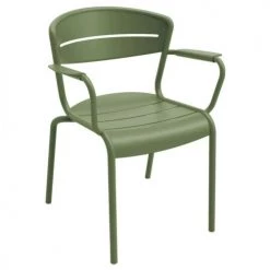 Proloisirs Fauteuils De Jardin Fauteuils Terrasse En Aluminium Haora (lot De 2) Amande -Fauteuils de jardin Soldes Boutique fauteuils terrasse en aluminium haora lot de 2 amande 2
