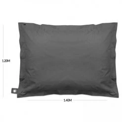 Oviala Fauteuils De Jardin Housse Vide De Coussin Xl Polyester Gris 140 X 120 Cm -Fauteuils de jardin Soldes Boutique housse vide de coussin xl polyester gris 140 x 120 cm 3