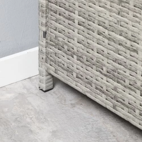 Outsunny Bains De Soleil Et Chaises Longues Lit Canapé 2 Places De Jardin Matelas Coussins Inclus Résine Grise 7 Outsunny Bains De Soleil Et Chaises Longues Lit Canapé 2 Places De Jardin Matelas Coussins Inclus Résine Grise – Image 5