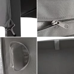 Happy Garden Bains De Soleil Et Chaises Longues Lit D'extérieur En Aluminium Anthracite Et Coussins Gris -Fauteuils de jardin Soldes Boutique lit d exterieur en aluminium anthracite et coussins gris 2