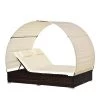 Outsunny Bains De Soleil Et Chaises Longues Lit De Jardin Modulable 2 Places Avec Matelas Résine 4 Fils Chocolat 1 Outsunny Bains De Soleil Et Chaises Longues Lit De Jardin Modulable 2 Places Avec Matelas Résine 4 Fils Chocolat -Fauteuils de jardin Soldes Boutique lit de jardin modulable 2 places avec matelas resine 4 fils chocolat