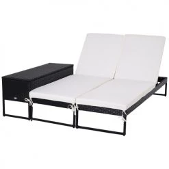 Outsunny Bains De Soleil Et Chaises Longues Lot De 2 Bains De Soleil Design Table Basse Avec Matelas Inclus 11 Outsunny Bains De Soleil Et Chaises Longues Lot De 2 Bains De Soleil Design Table Basse Avec Matelas Inclus -Fauteuils de jardin Soldes Boutique lot de 2 bains de soleil design table basse avec matelas inclus 3