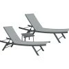 Ozalide Bains De Soleil Et Chaises Longues Lot De 2 Bains De Soleil En Acier Gris Perle Avec Table D'appoint 1 Ozalide Bains De Soleil Et Chaises Longues Lot De 2 Bains De Soleil En Acier Gris Perle Avec Table D'appoint -Fauteuils de jardin Soldes Boutique lot de 2 bains de soleil en acier gris perle avec table d appoint 1