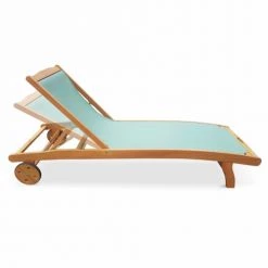 Alice's Garden Bains De Soleil Et Chaises Longues Lot De 2 Bains De Soleil En Bois Eucalyptus Vert De Gris -Fauteuils de jardin Soldes Boutique lot de 2 bains de soleil en bois eucalyptus vert de gris 2