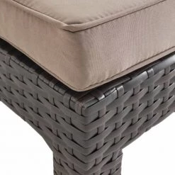 Alice's Garden Bains De Soleil Et Chaises Longues Lot De 2 Bains De Soleil En Résine Tressée Chocolat Et Marron -Fauteuils de jardin Soldes Boutique lot de 2 bains de soleil en resine tressee chocolat et marron 2