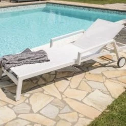 Paris Garden Bains De Soleil Et Chaises Longues Lot De 2 Bains De Soleil En Toile Plastifiée Et Aluminium Blanc 9 Paris Garden Bains De Soleil Et Chaises Longues Lot De 2 Bains De Soleil En Toile Plastifiée Et Aluminium Blanc -Fauteuils de jardin Soldes Boutique lot de 2 bains de soleil en toile plastifiee et aluminium blanc 1