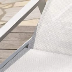 Paris Garden Bains De Soleil Et Chaises Longues Lot De 2 Bains De Soleil En Toile Plastifiée Et Aluminium Blanc 11 Paris Garden Bains De Soleil Et Chaises Longues Lot De 2 Bains De Soleil En Toile Plastifiée Et Aluminium Blanc -Fauteuils de jardin Soldes Boutique lot de 2 bains de soleil en toile plastifiee et aluminium blanc 3