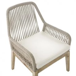 Beliani Lot De 2 Chaises De Jardin Beiges -Fauteuils de jardin Soldes Boutique lot de 2 chaises de jardin beiges 11