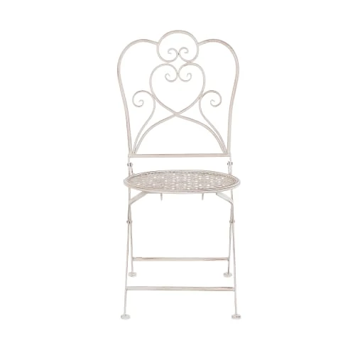 Beliani Lot De 2 Chaises De Jardin Beiges 6 Beliani Lot De 2 Chaises De Jardin Beiges – Image 4