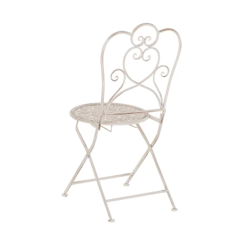 Beliani Lot De 2 Chaises De Jardin Beiges 8 Beliani Lot De 2 Chaises De Jardin Beiges – Image 6