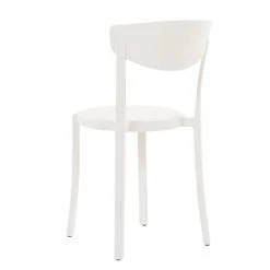 Beliani Lot De 2 Chaises De Jardin Blanches -Fauteuils de jardin Soldes Boutique lot de 2 chaises de jardin blanches 10