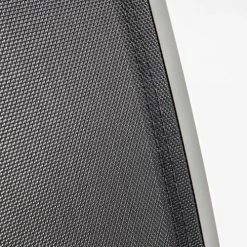 Oviala Lot De 2 Chaises De Jardin En Aluminium Et Textilène Gris -Fauteuils de jardin Soldes Boutique lot de 2 chaises de jardin en aluminium et textilene gris 5