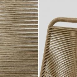 Alice's Garden Lot De 2 Chaises De Jardin En Corde Beige -Fauteuils de jardin Soldes Boutique lot de 2 chaises de jardin en corde beige 4