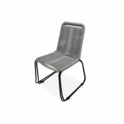 Alice's Garden Lot De 2 Chaises De Jardin En Corde Gris Clair 11 Alice's Garden Lot De 2 Chaises De Jardin En Corde Gris Clair -Fauteuils de jardin Soldes Boutique lot de 2 chaises de jardin en corde gris clair 3