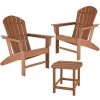 Tectake Fauteuils De Jardin Lot De 2 Chaises De Jardin JANIS Avec Table KAMALA Marron -Fauteuils de jardin Soldes Boutique lot de 2 chaises de jardin janis avec table kamala marron