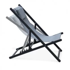 Alice's Garden Bains De Soleil Et Chaises Longues Lot De 2 Chiliennes En Aluminium Anthracite 10 Alice's Garden Bains De Soleil Et Chaises Longues Lot De 2 Chiliennes En Aluminium Anthracite -Fauteuils de jardin Soldes Boutique lot de 2 chiliennes en aluminium anthracite 2