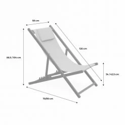Alice's Garden Bains De Soleil Et Chaises Longues Lot De 2 Chiliennes En Aluminium Anthracite 13 Alice's Garden Bains De Soleil Et Chaises Longues Lot De 2 Chiliennes En Aluminium Anthracite -Fauteuils de jardin Soldes Boutique lot de 2 chiliennes en aluminium anthracite 5