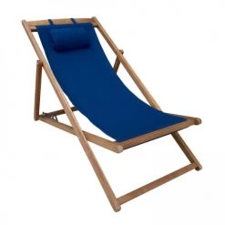 Oviala Bains De Soleil Et Chaises Longues Lot De 2 Chiliennes Eucalyptus Bleu Pacific -Fauteuils de jardin Soldes Boutique lot de 2 chiliennes eucalyptus bleu pacific 8